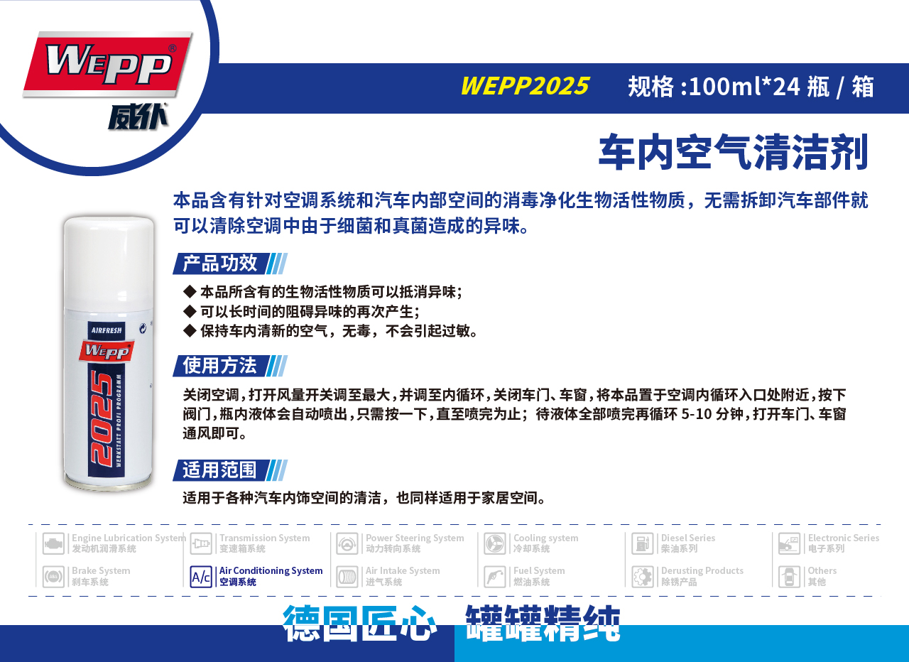 WEPP2025 車內(nèi)空氣清潔劑 (圖1)